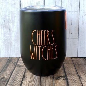 Rae Dunn Cheers Witches Wine Tumbler Mug